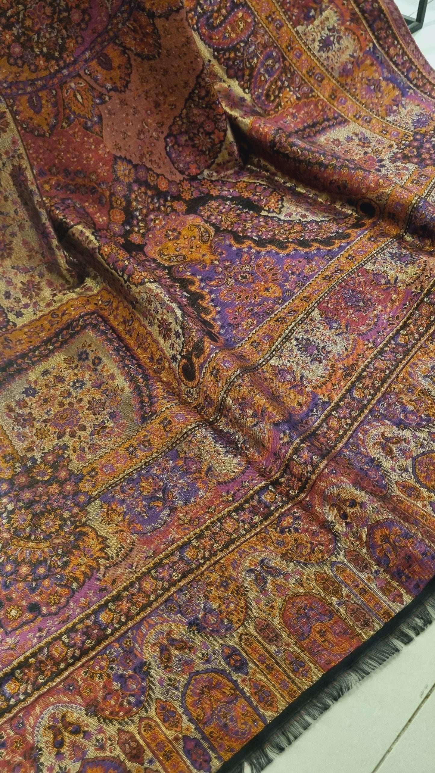 Double sided moonlight kaani shawl pashmina