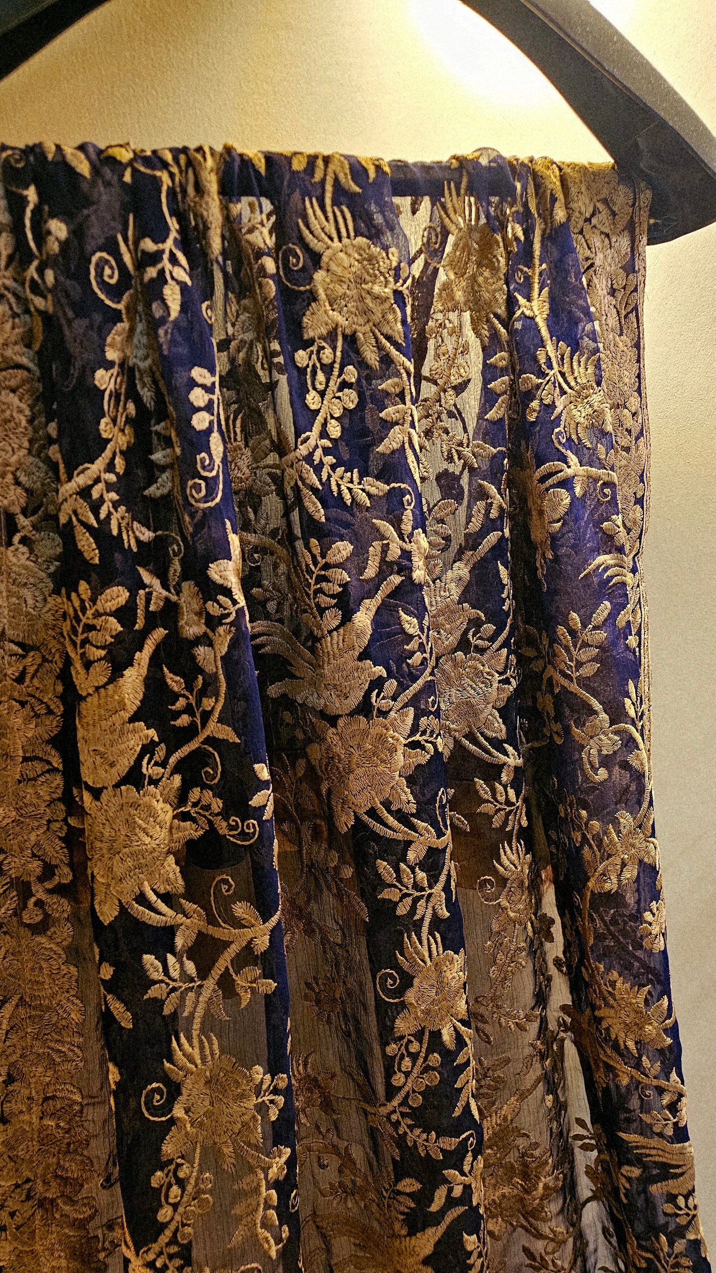 Georgete embroidered dupata