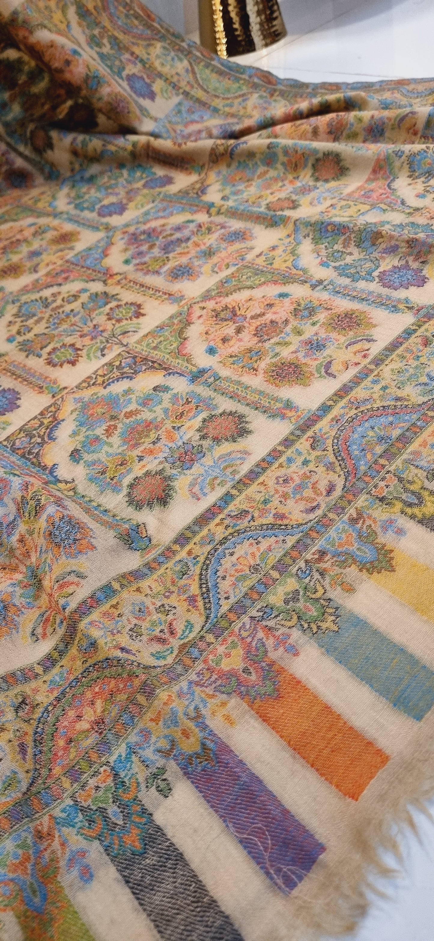 Persian kaani pashmina shawl