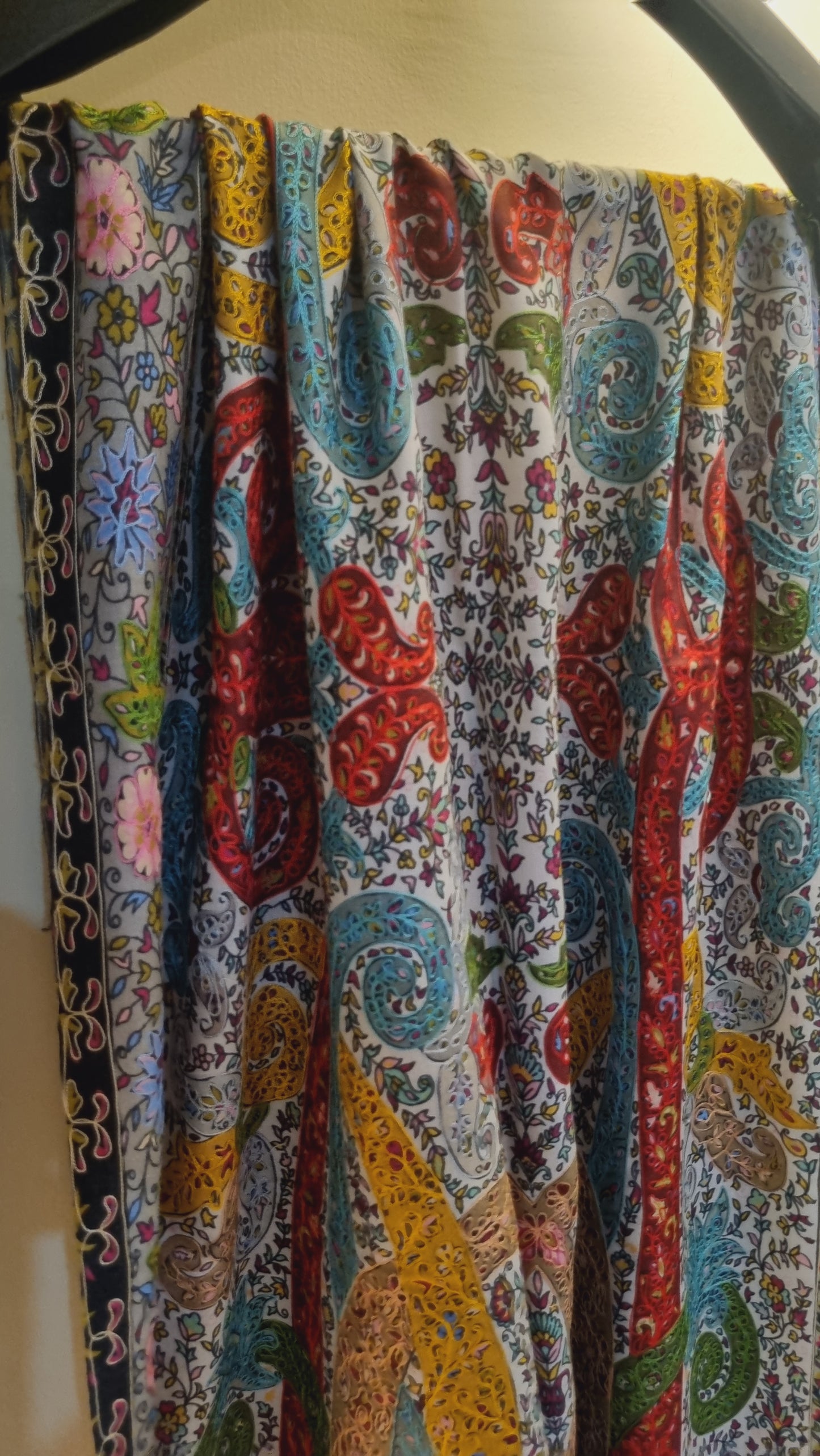 Reelkar embroidered minishawl
