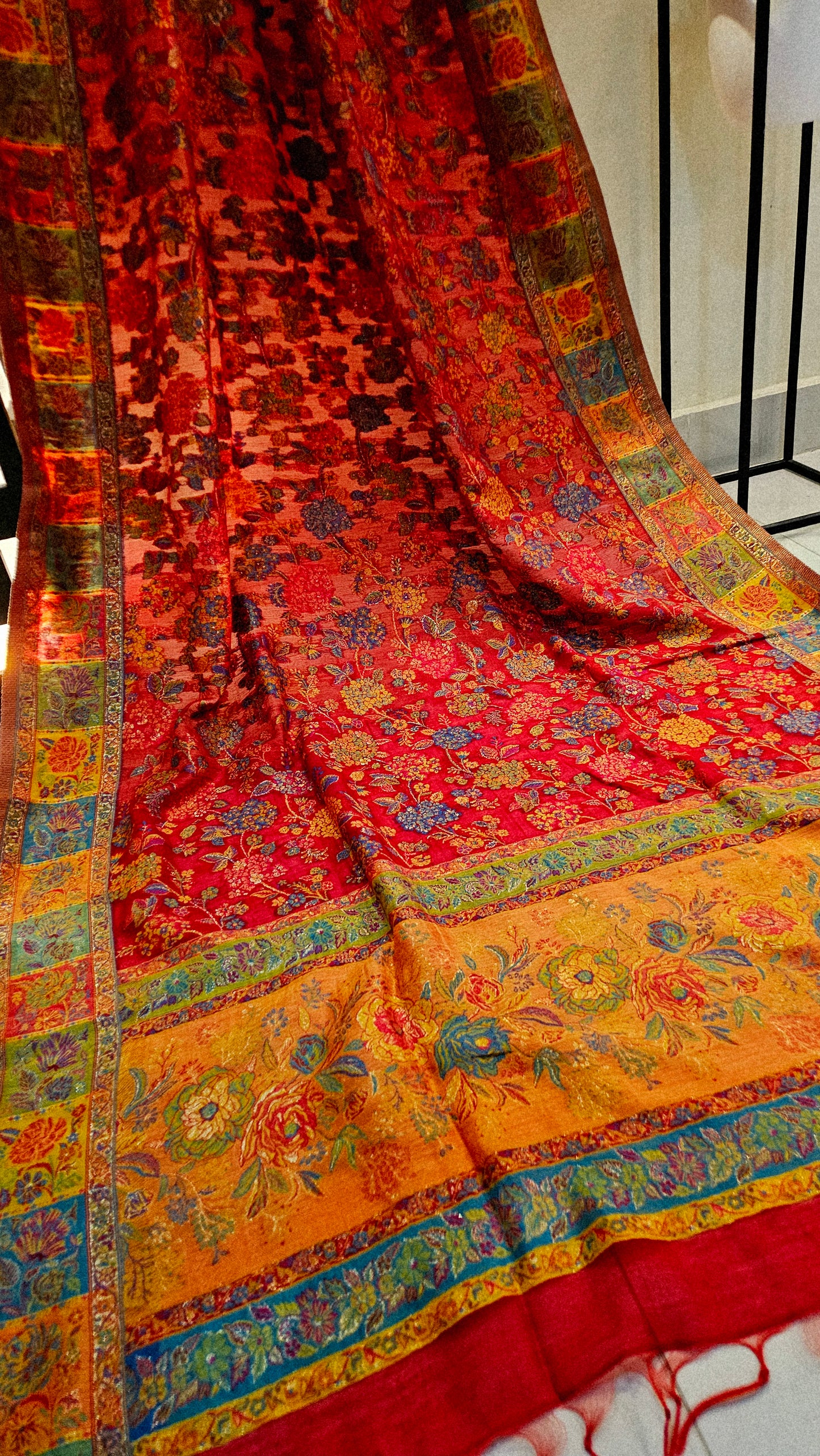 Silk kaani shawl