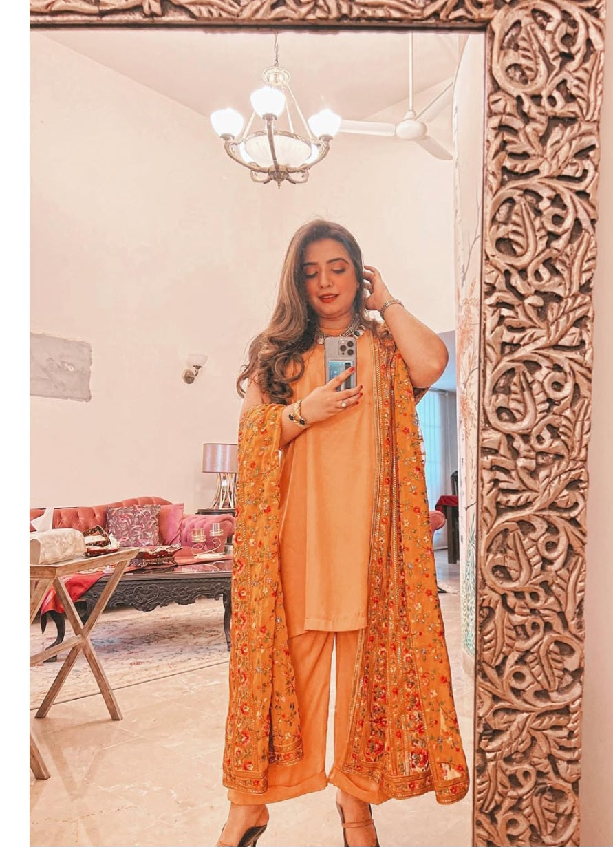 Embroidered shawls