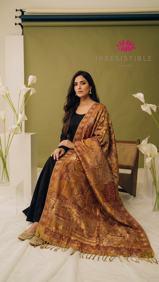 Silk kaani : Dupata