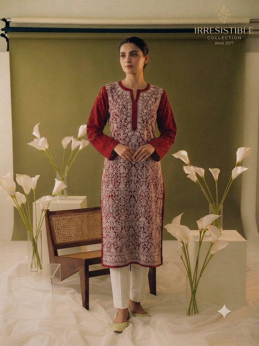 Basic chikankari : shirt