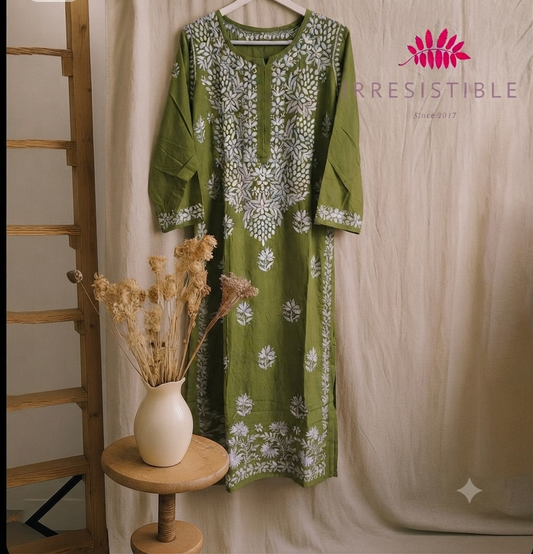 Chikankari shirt : Arabic lawn