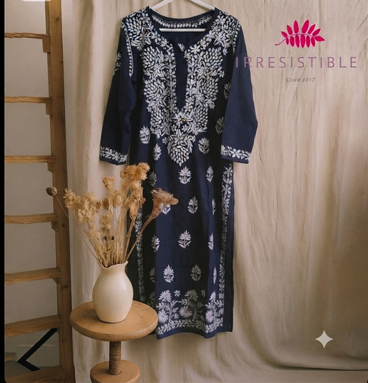 Chikankari shirt : Arabic lawn