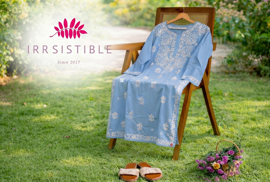 Chikankari shirt : Arabic lawn