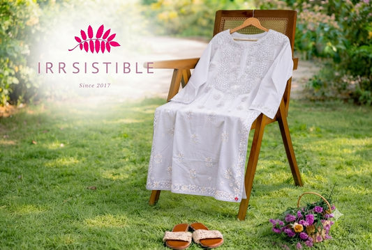 Chikankari shirt : Arabic lawn