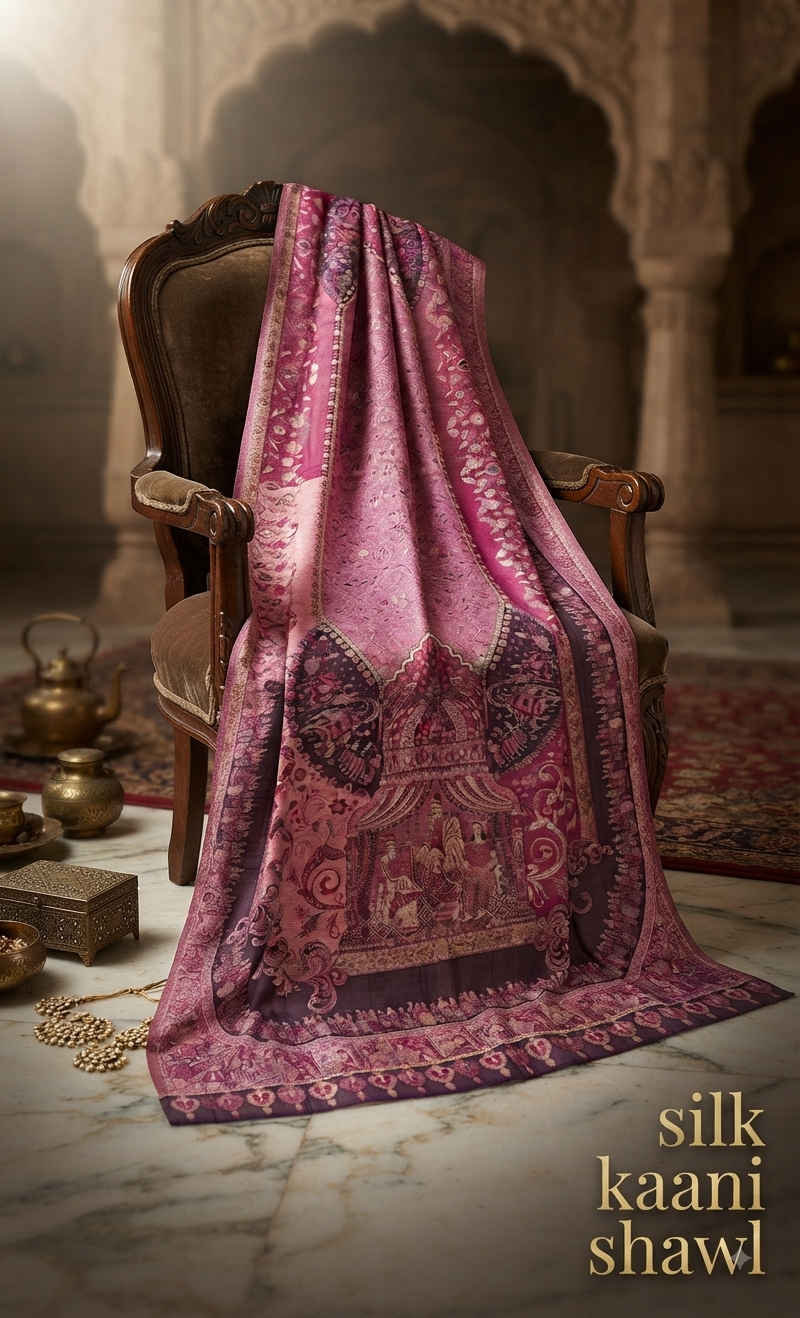 Silk kaani : Dupata