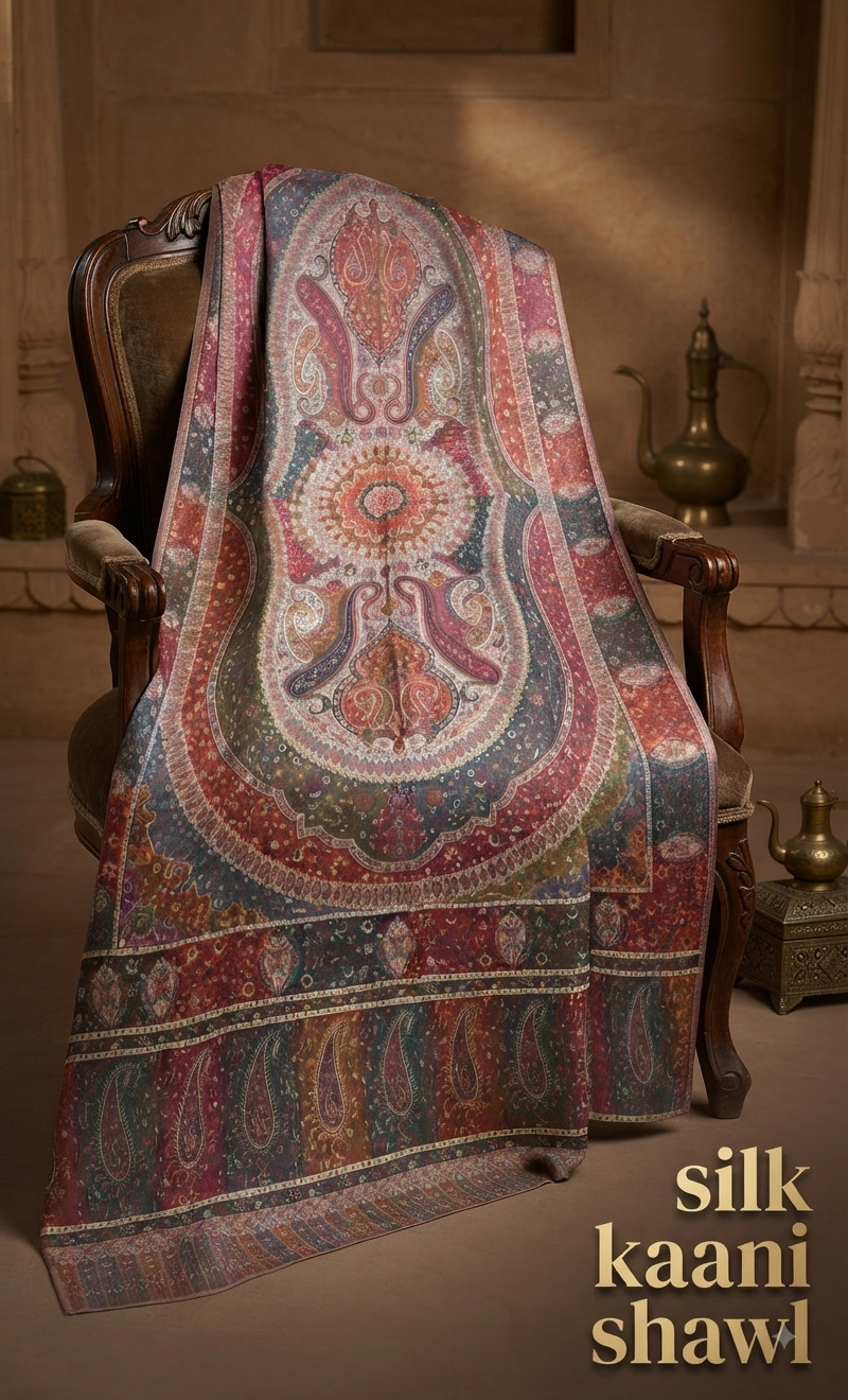 Silk kaani : Dupata