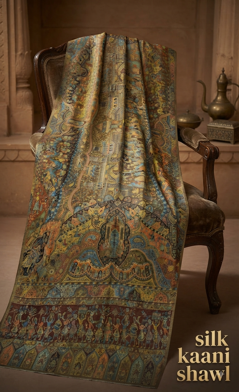 Silk kaani : Dupata