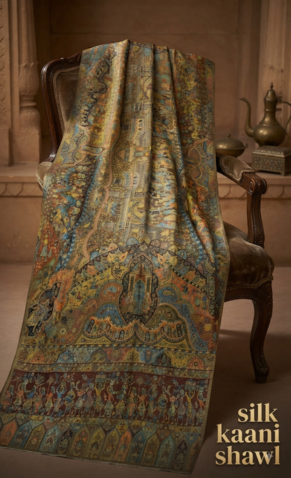 Silk kaani : Dupata