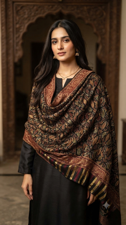 Zaree kaani : pashmina shawl