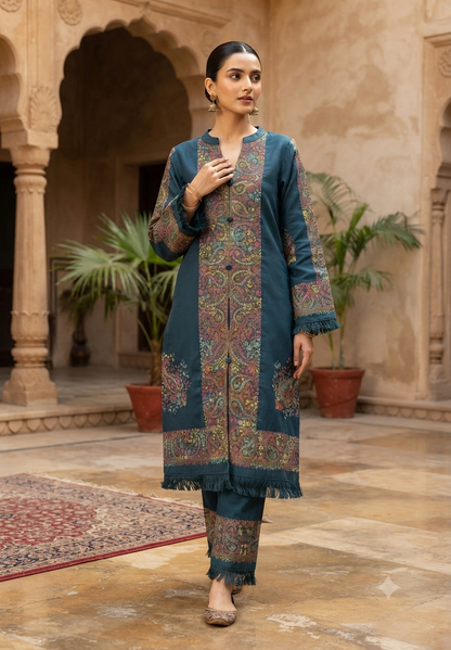 Pashmina CO-ords: stitched