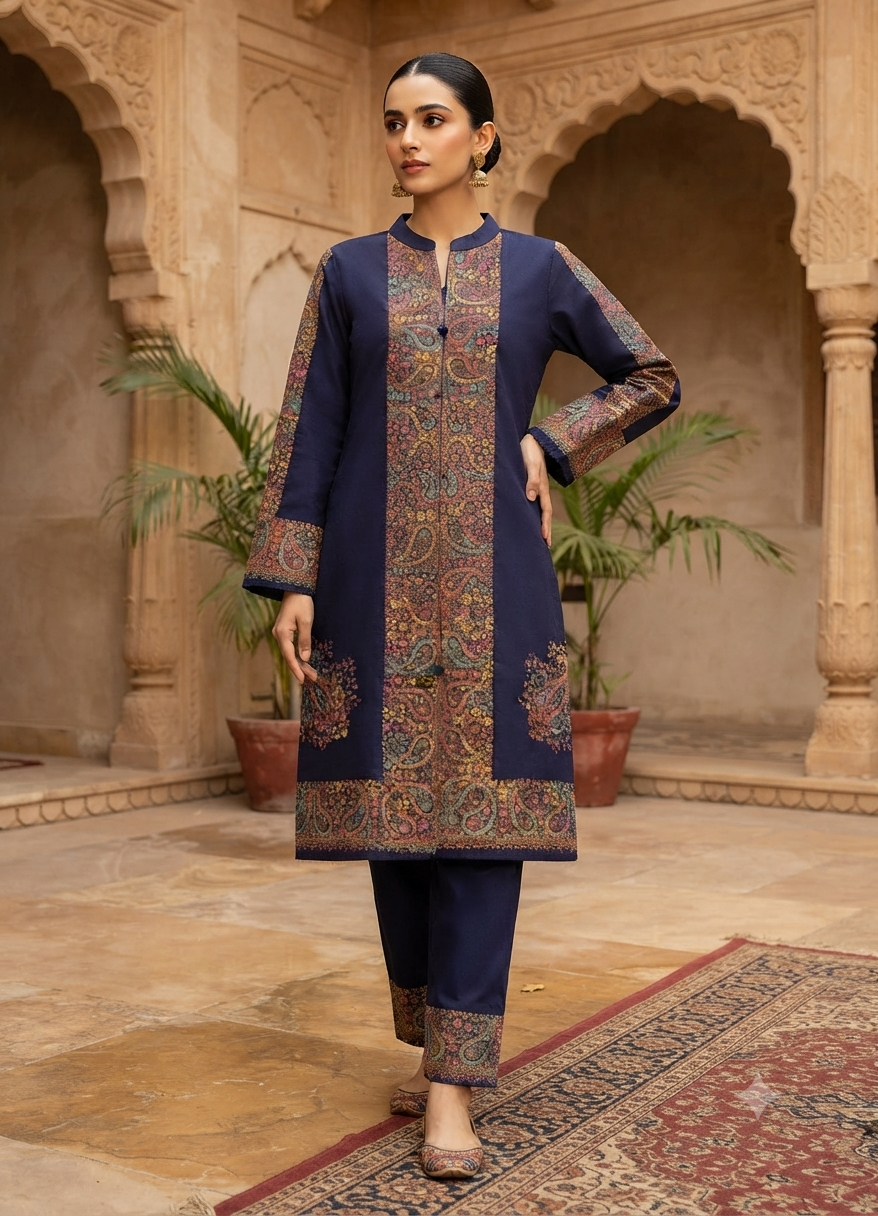 Pashmina CO-ords: stitched