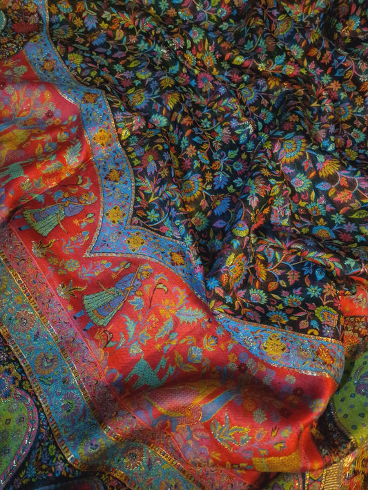 Silk kanni shawl