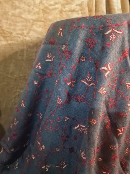 Shahtoosh hand embroidery shawl