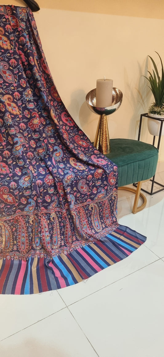 Kalamkar shawl: Pashmina