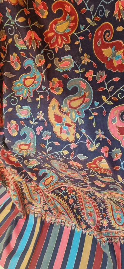 Kalamkar shawl: Pashmina