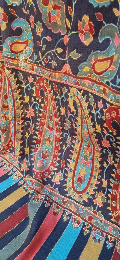 Kalamkar shawl: Pashmina