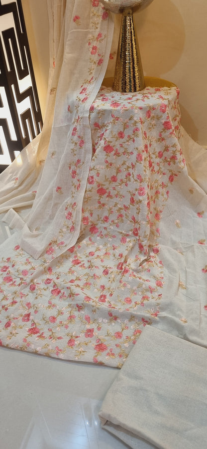 Sale: Embroidered suit: Three piece