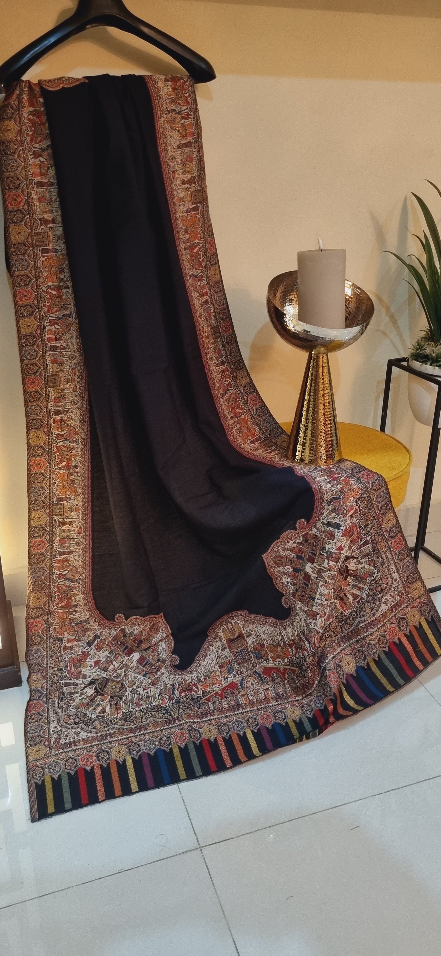 Kaani shawl: Pashmina