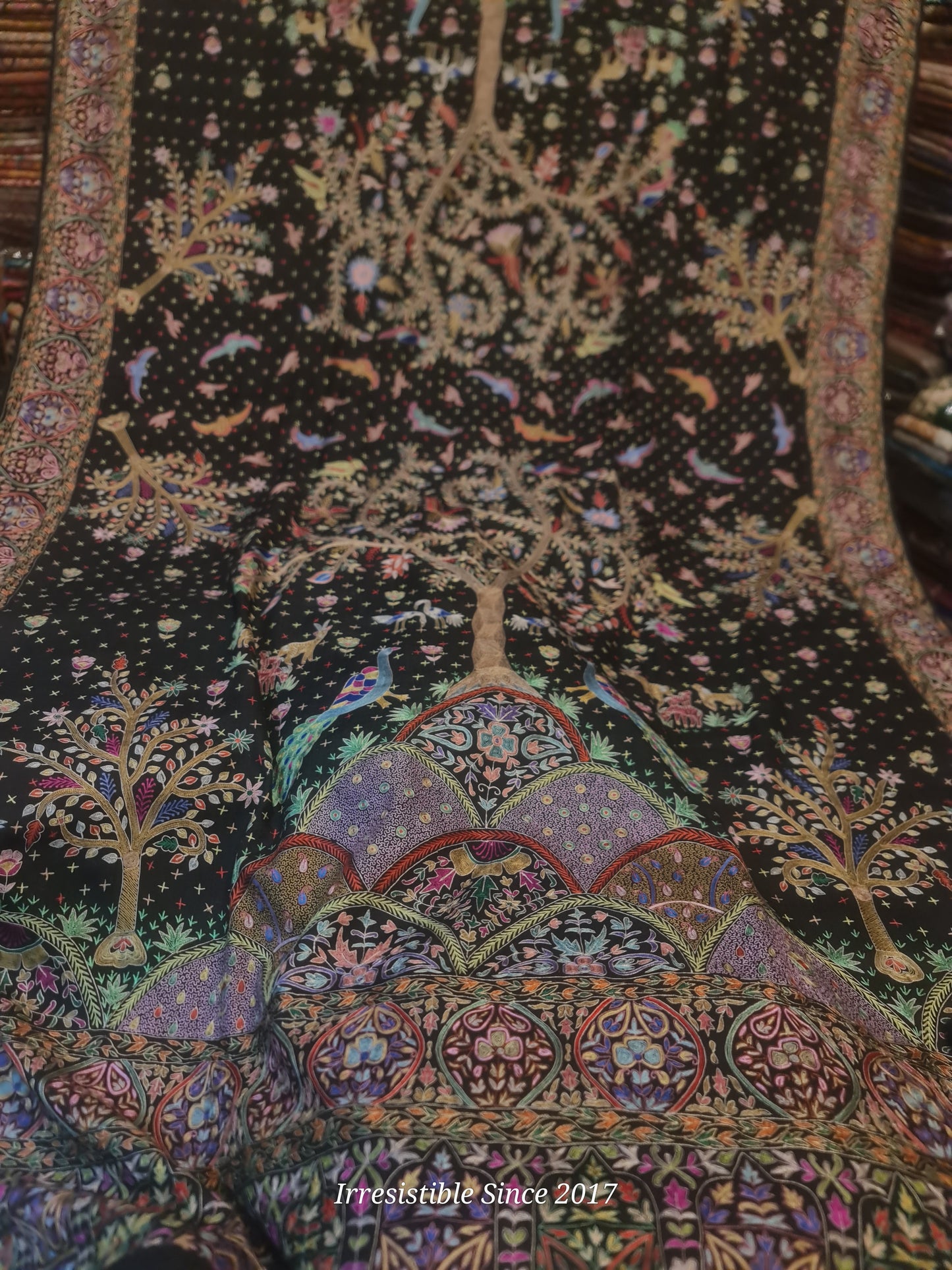 Shahtoosh: kalamkari luxury shawl