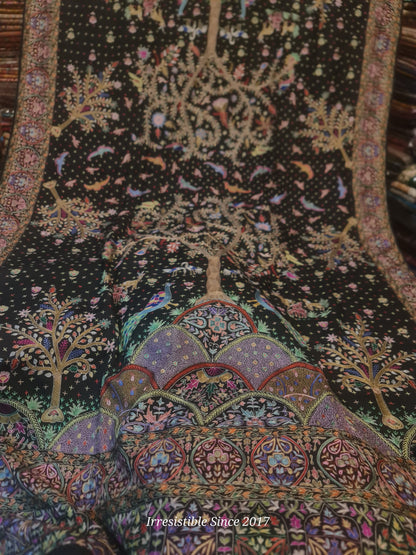 Shahtoosh: kalamkari luxury shawl