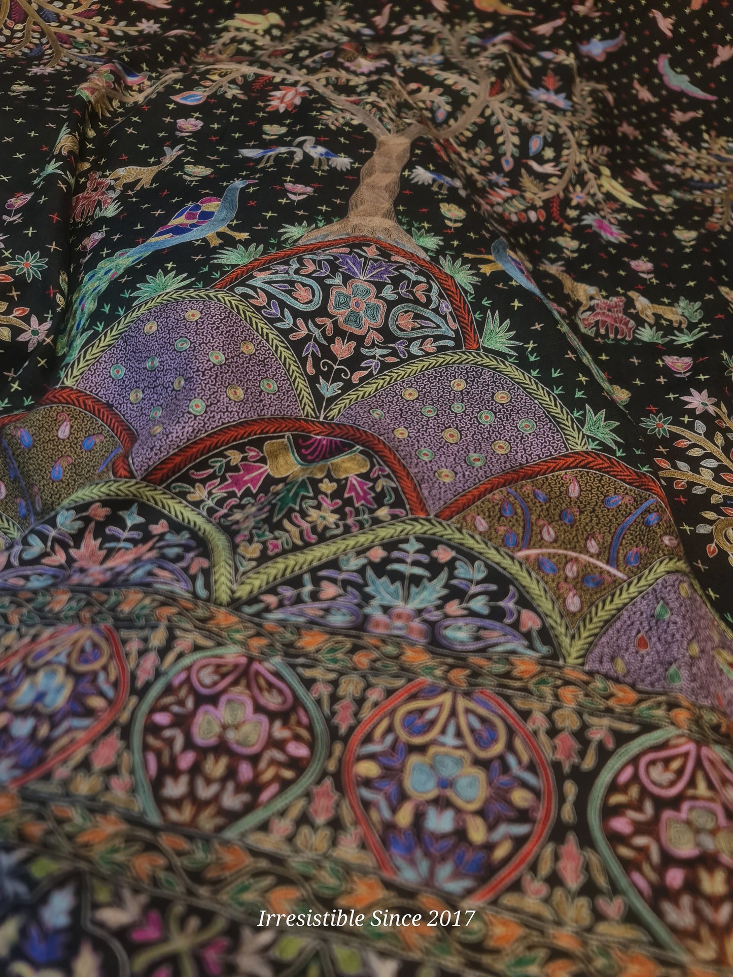 Shahtoosh: kalamkari luxury shawl