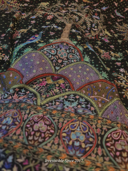 Shahtoosh: kalamkari luxury shawl