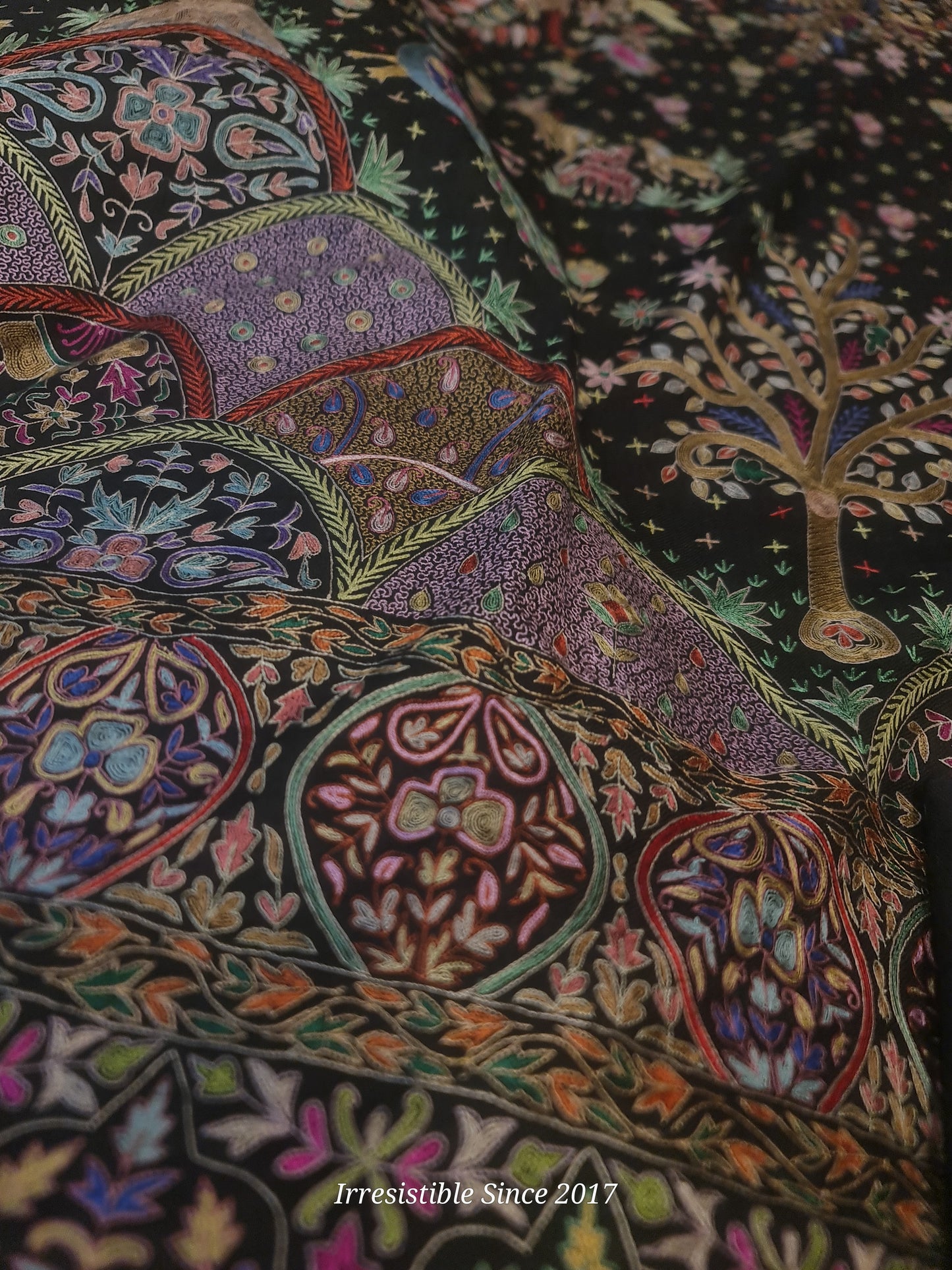 Shahtoosh: kalamkari luxury shawl