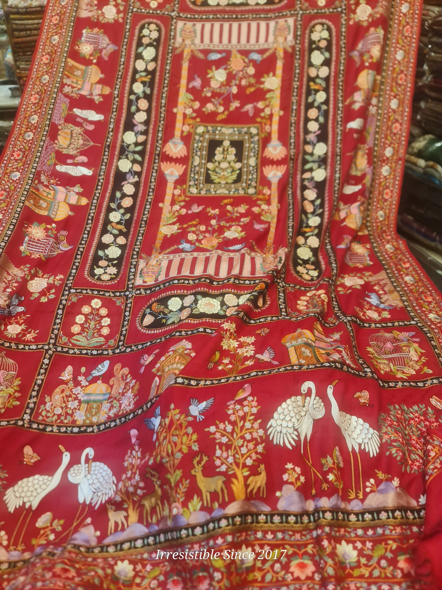 Shahtoosh: kalamkari shawl