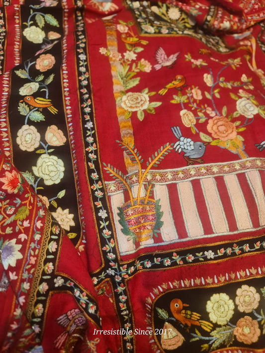 Shahtoosh: kalamkari shawl