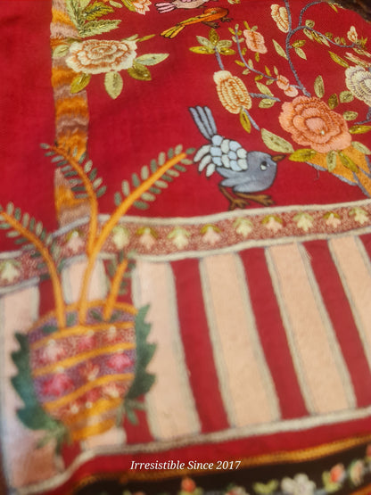 Shahtoosh: kalamkari shawl