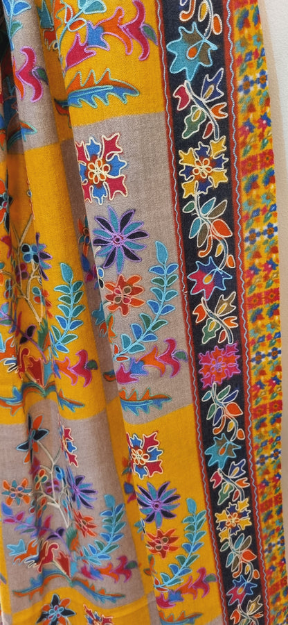 Reelkar shawl: Pashmina