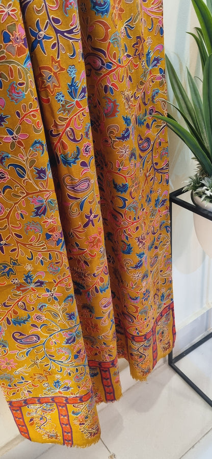 Sale Embroidered minishawls: Reelkar pashmina