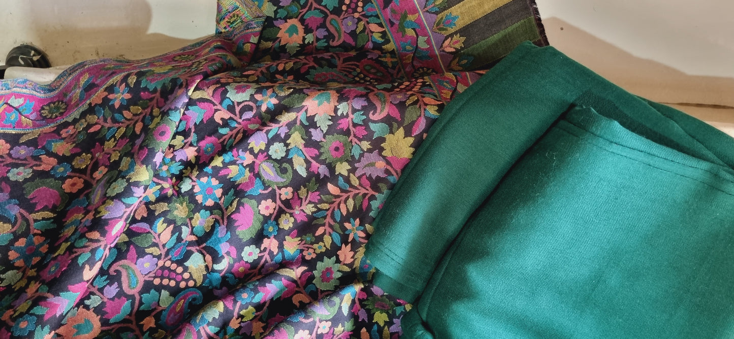 Sale: pashmina kaani with free plain suit