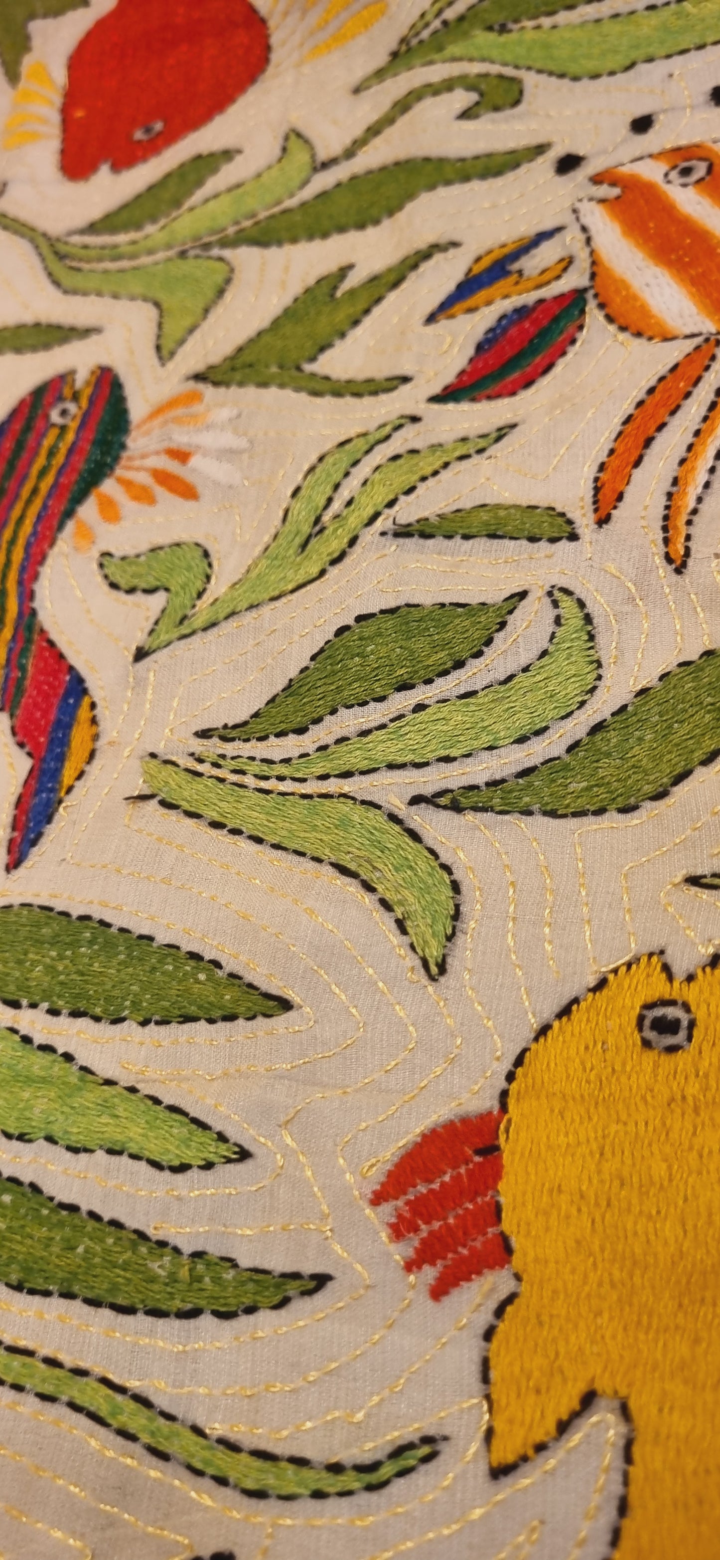 Sale: kantha dupata, chanderi silk