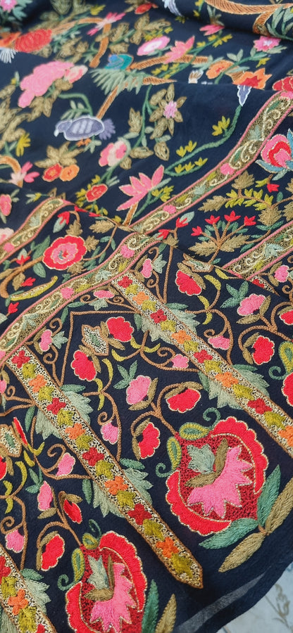 Kalamkari heritage shawl: Georget