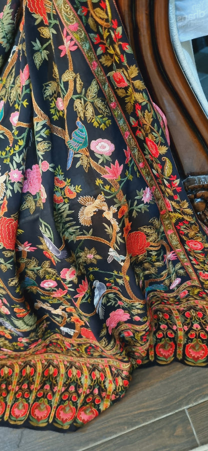 Kalamkari heritage shawl: Georget