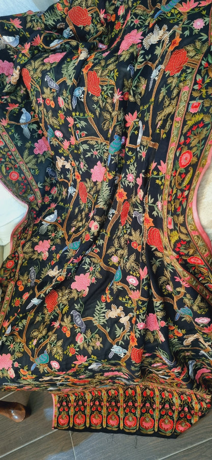 Kalamkari heritage shawl: Georget