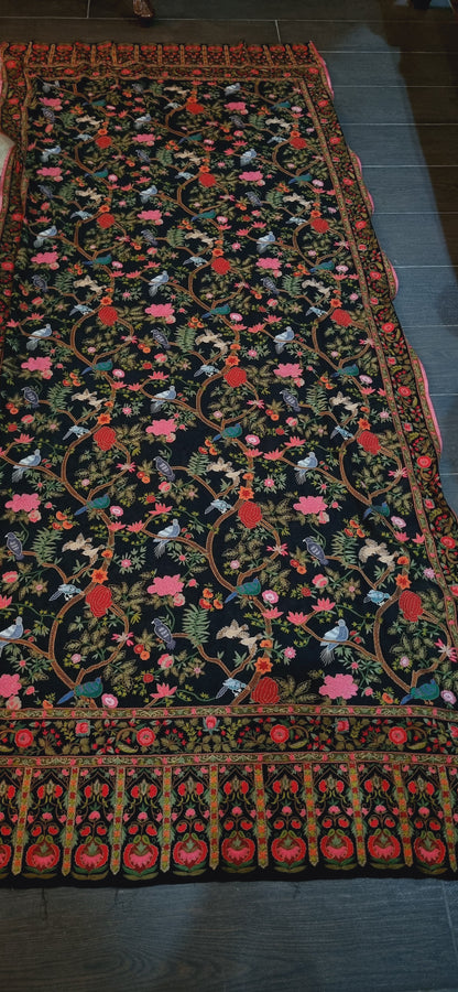 Kalamkari heritage shawl: Georget