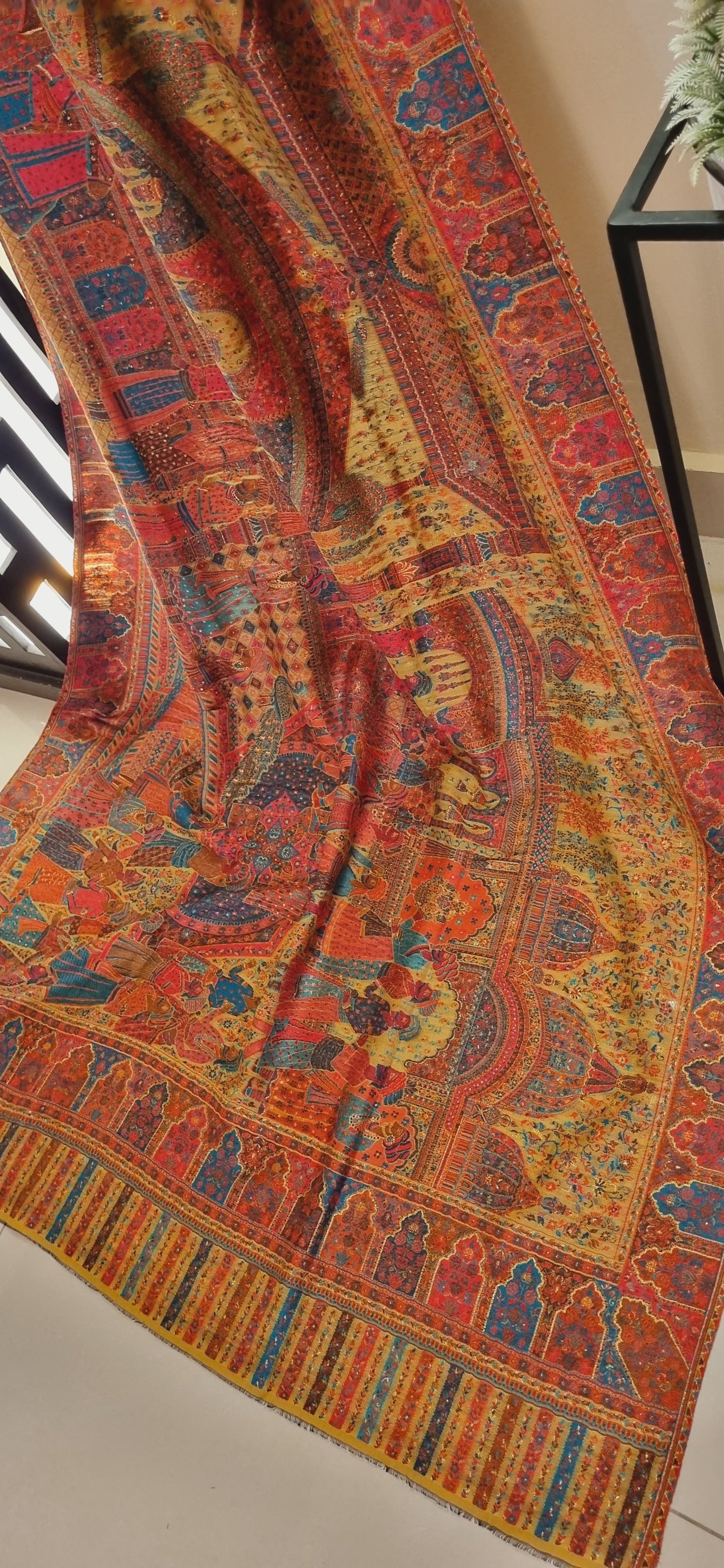 Kaani shawl: Shahjahani