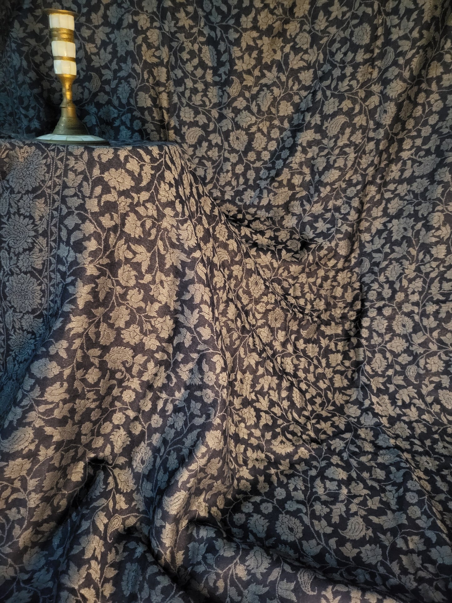 Reversible moonlight: kani shawl