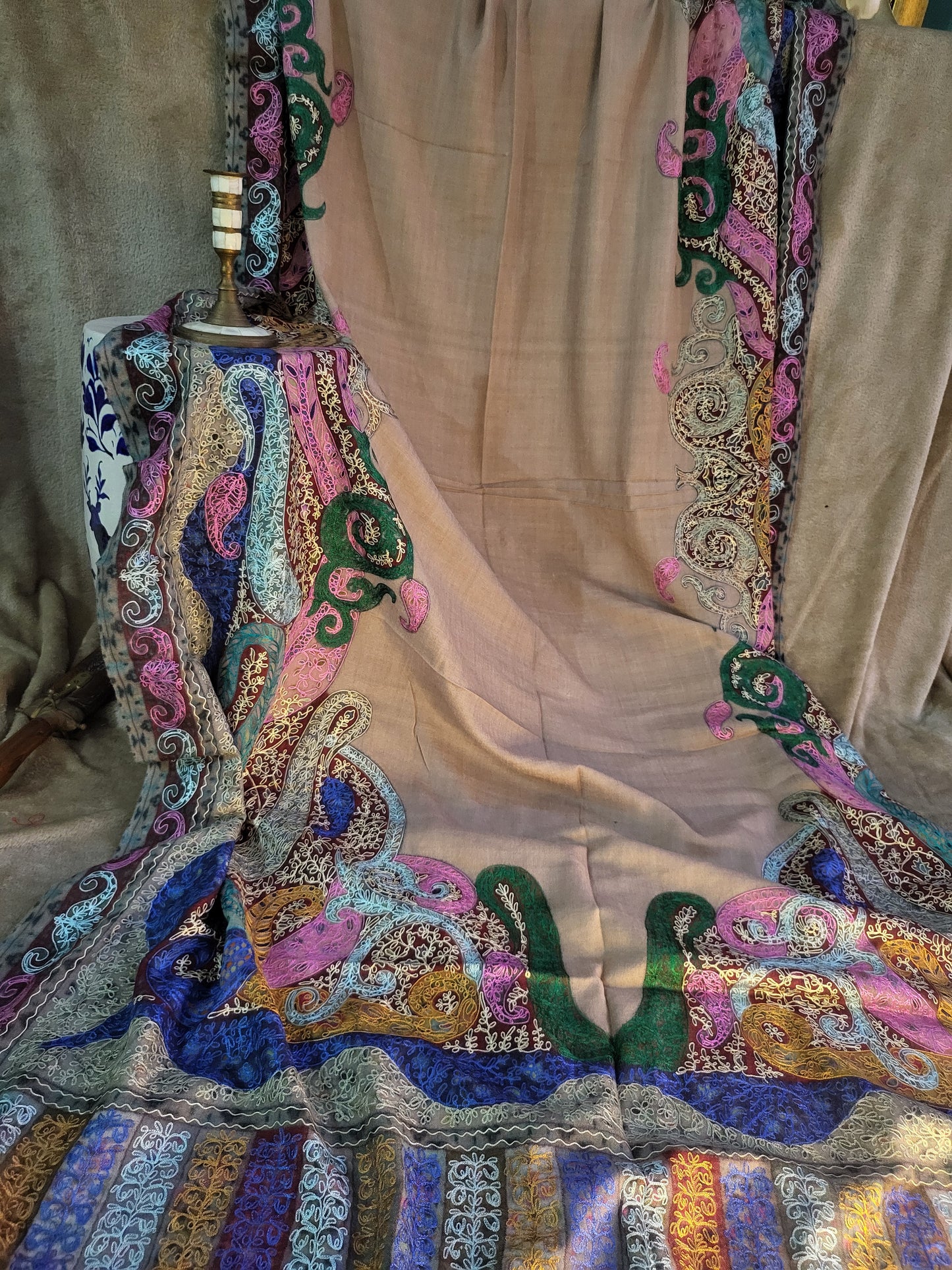 Sale toosh: kalamkari shawl