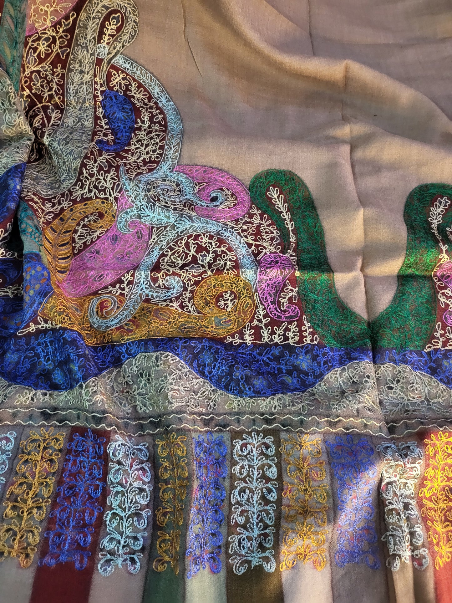 Sale toosh: kalamkari shawl