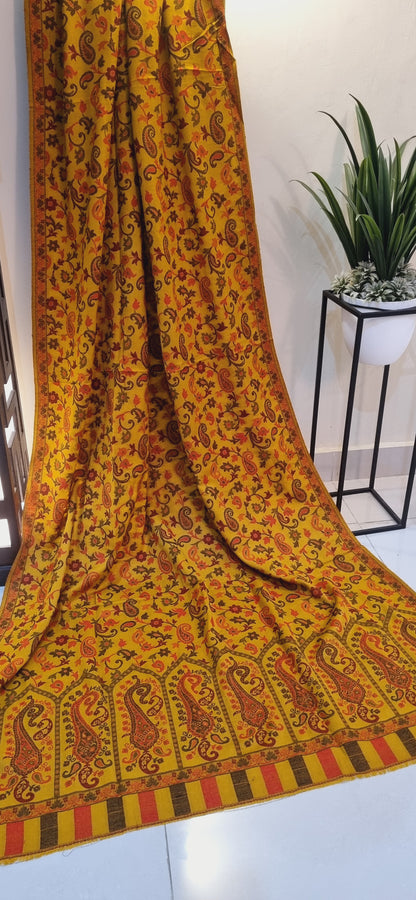 Kaani shawls: woollen pashmina