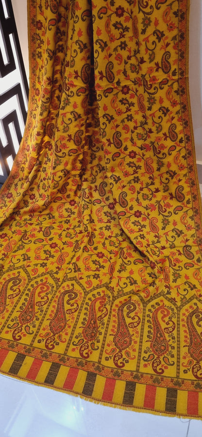 Kaani shawls: woollen pashmina