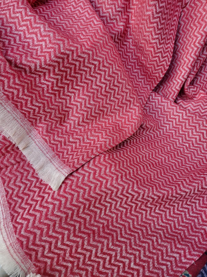 Cashmere : Reversible shawl