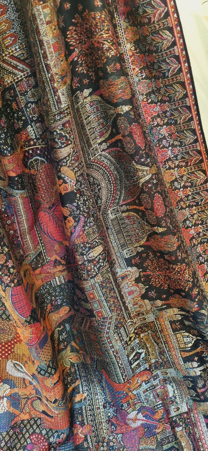 Darbari Royal kaani moonlight: shawl
